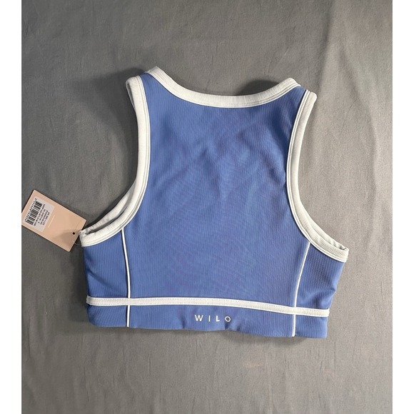 WILO The Label Sports Bra and Leggings Powder Blue 2 Piece Women's Small NEW - Picture 8 of 16